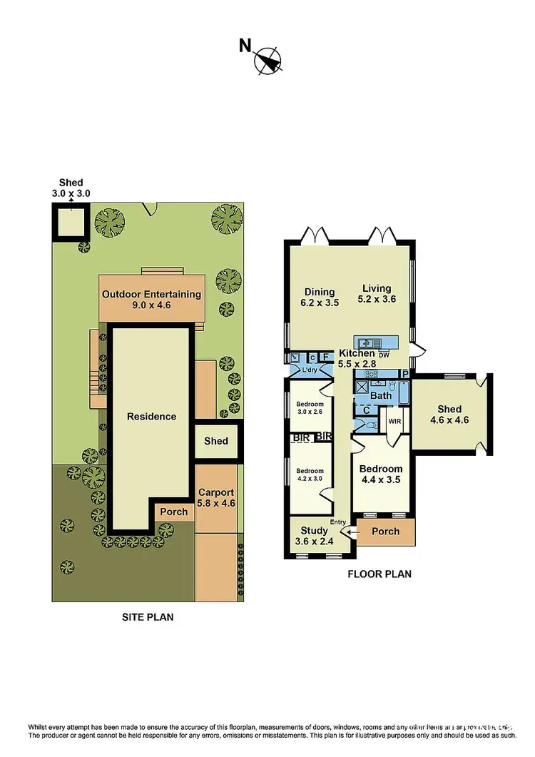 Floorplan of Homely house listing, 102 McIntyre Drive, Altona VIC 3018