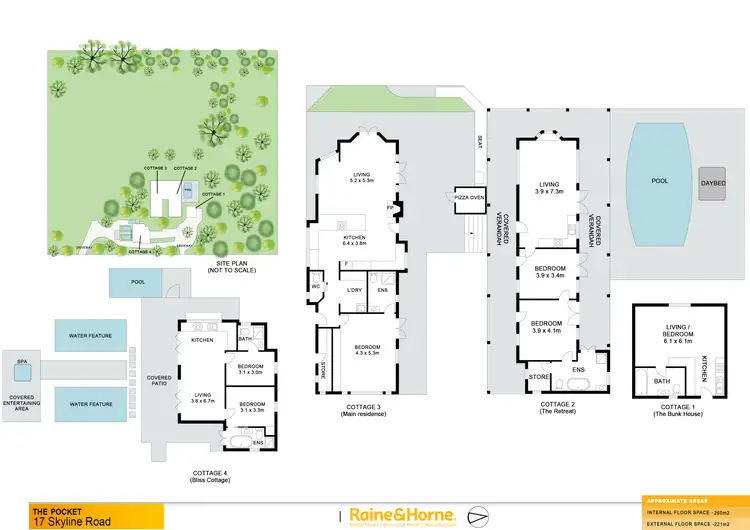 Floorplan of Homely house listing, 17 Skyline Road, The Pocket NSW 2483