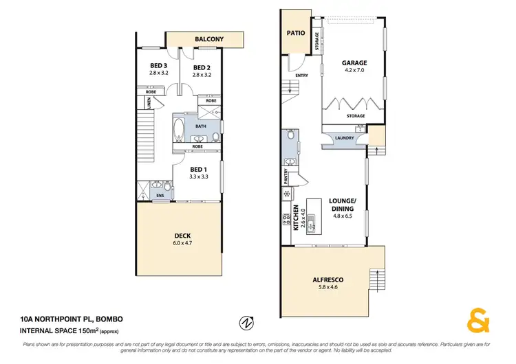 Floorplan of Homely semi-detached listing, 10A Northpoint Place, Kiama Downs NSW 2533