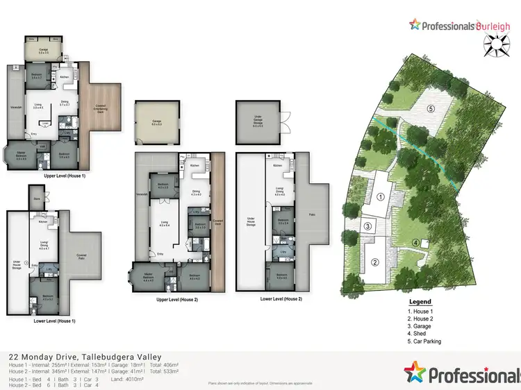 Floorplan of Homely house listing, 22 Monday Drive, Tallebudgera Valley QLD 4228