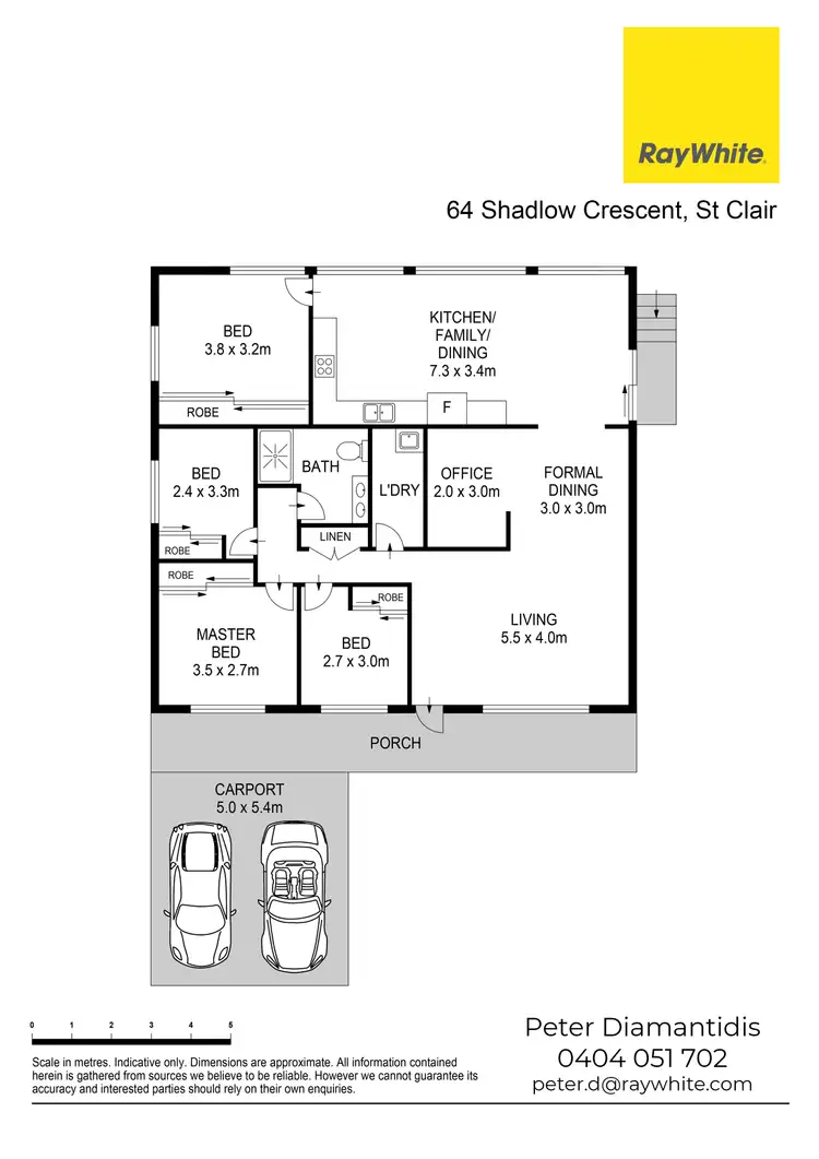 Floorplan of Homely house listing, 64 Shadlow Crescent, St Clair NSW 2759