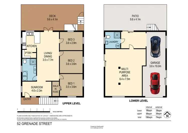 Floorplan of Homely house listing, 52 Grenade Street, Cannon Hill QLD 4170