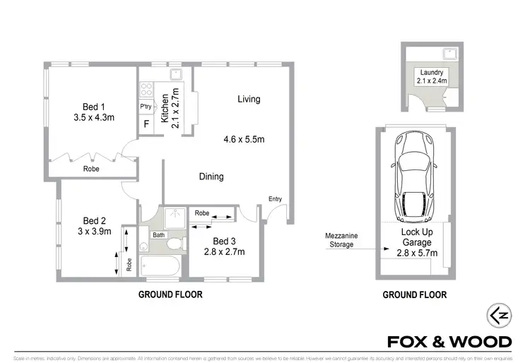 Floorplan of Homely unit listing, 1/76 Kingsway, Cronulla NSW 2230