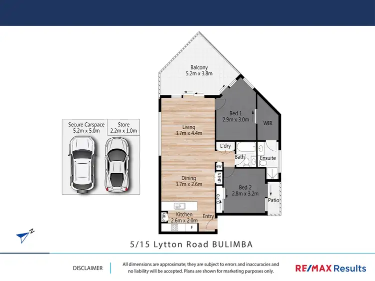 Floorplan of Homely unit listing, 5/15 Lytton Road, Bulimba QLD 4171