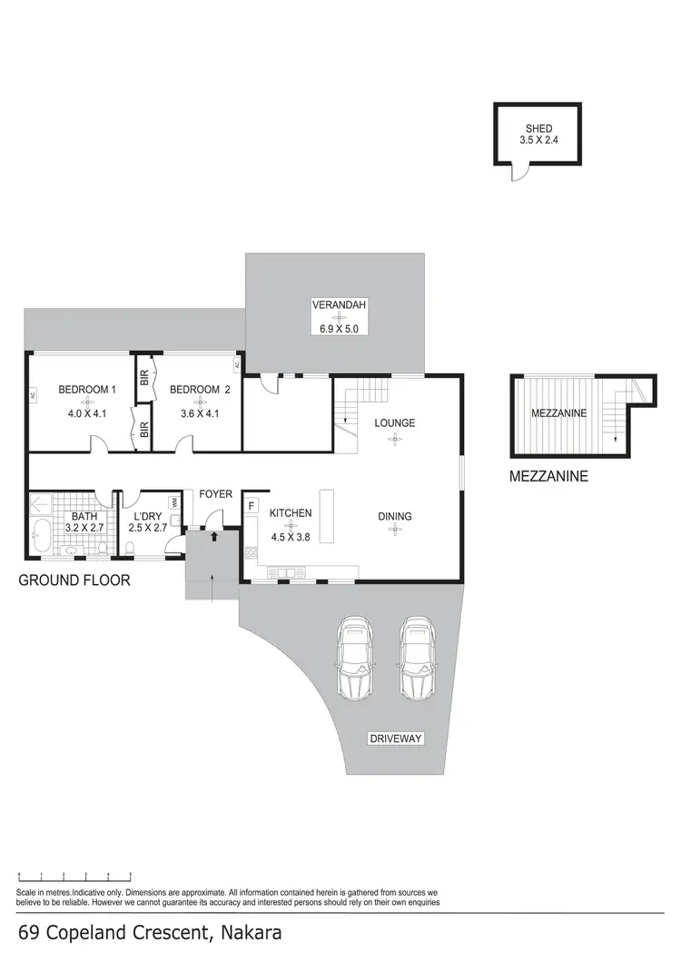 Floorplan of Homely house listing, 69 Copeland Crescent, Nakara NT 810