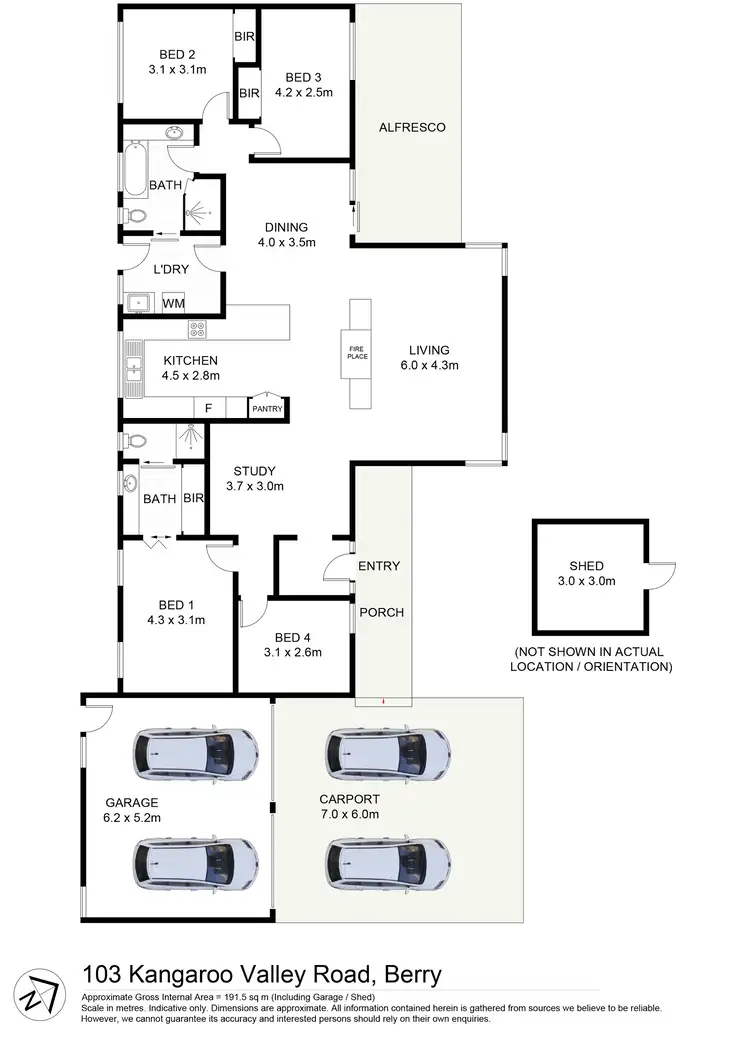 Floorplan of Homely house listing, 103 Kangaroo Valley Road, Berry NSW 2535