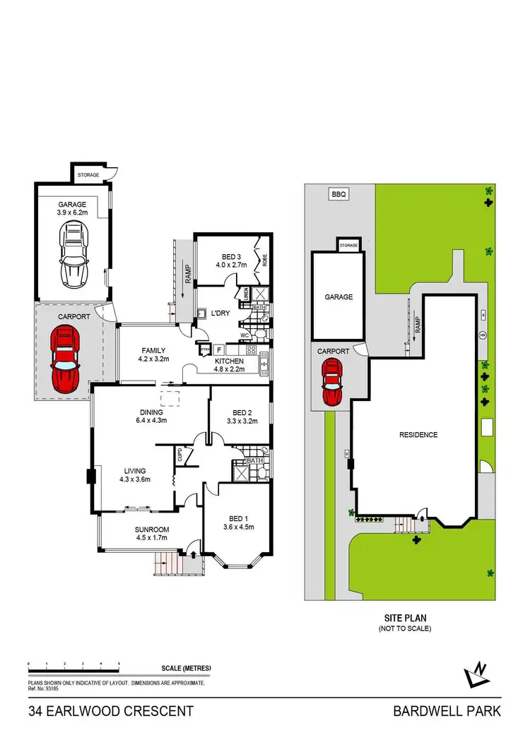 Floorplan of Homely house listing, 34 Earlwood Crescent, Bardwell Park NSW 2207