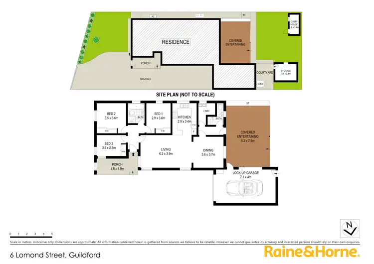 Floorplan of Homely house listing, 6 Lomond Street, Guildford West NSW 2161