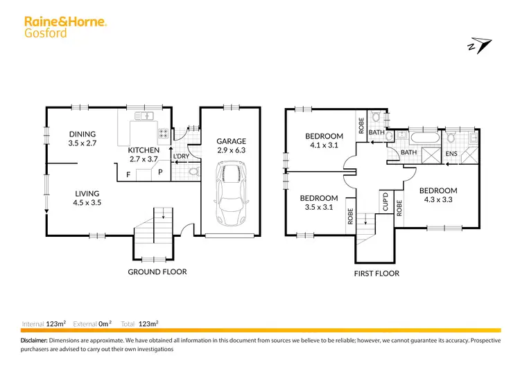 Floorplan of Homely townhouse listing, 10/43-45 Donnison Street West, West Gosford NSW 2250