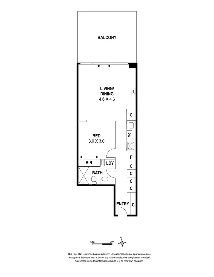 Floorplan of Homely apartment listing, 21/523 Burwood Road, Hawthorn VIC 3122