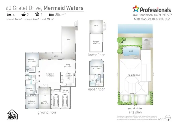 Floorplan of Homely house listing, 60 Gretel Drive, Mermaid Waters QLD 4218