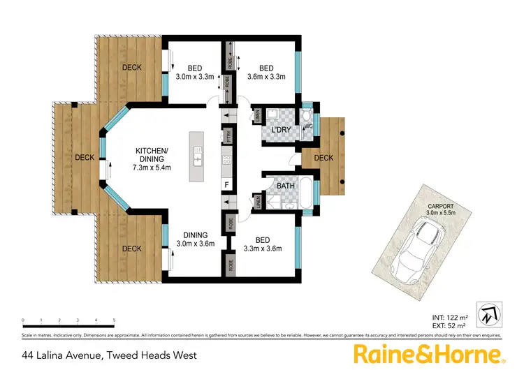 Floorplan of Homely house listing, 44 Lalina Avenue, Tweed Heads West NSW 2485