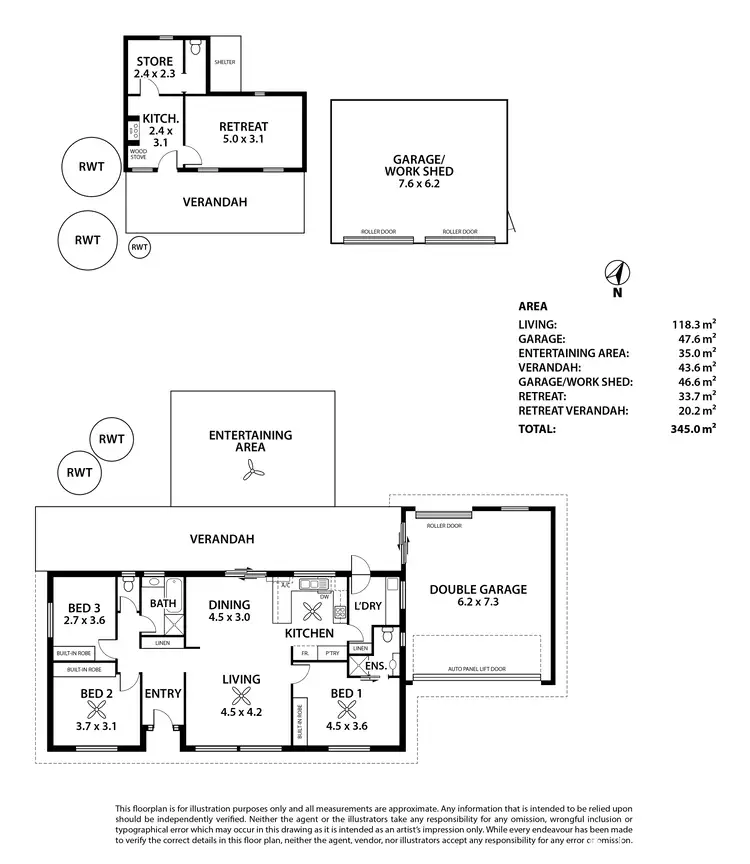 Floorplan of Homely house listing, 29 Sandergrove Road, Strathalbyn SA 5255