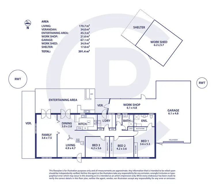 Floorplan of Homely house listing, 29a Nursery Road, Kanmantoo SA 5252