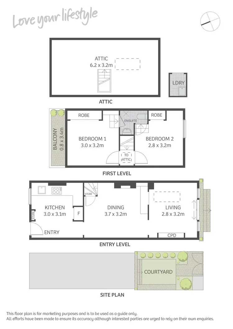 Floorplan of Homely house listing, 67 Caroline Street, Redfern NSW 2016