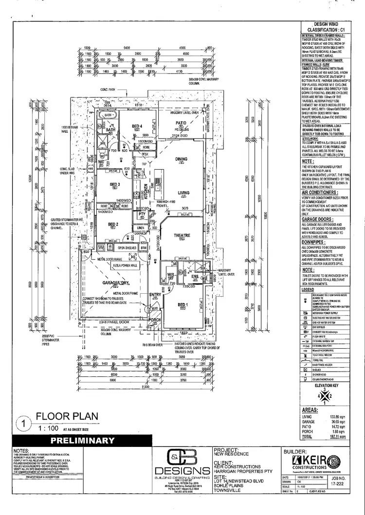 Floorplan of Homely house listing, 9 Newstead Boulevard, Bohle Plains QLD 4817