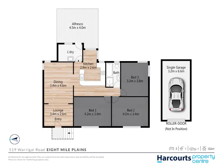 Floorplan of Homely house listing, 519 Warrigal Road, Eight Mile Plains QLD 4113