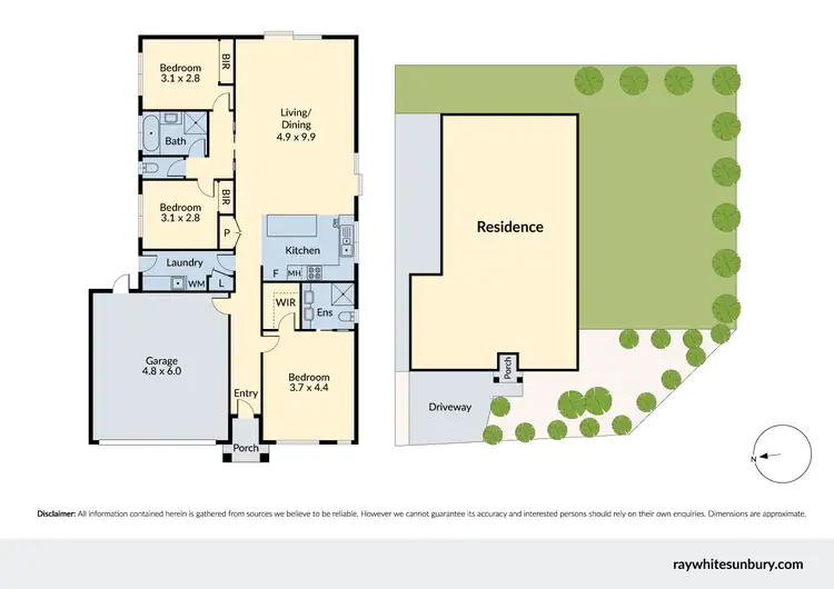 Floorplan of Homely house listing, 23 Rothschild Road, Gisborne VIC 3437