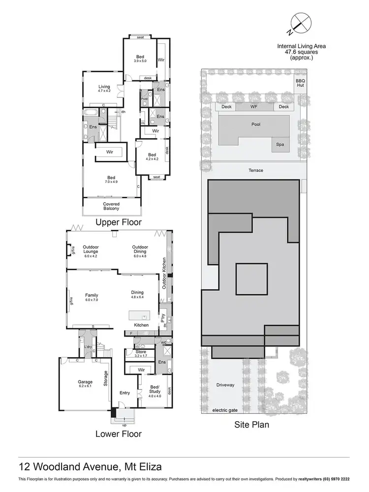 Floorplan of Homely house listing, 12 Woodland Avenue, Mount Eliza VIC 3930