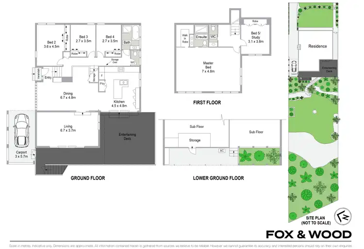 Floorplan of Homely house listing, 8 Lincoln Crescent, Bonnet Bay NSW 2226