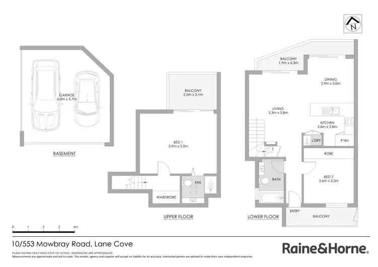Floorplan of Homely apartment listing, 10/553 Mowbray Road, Lane Cove NSW 2066