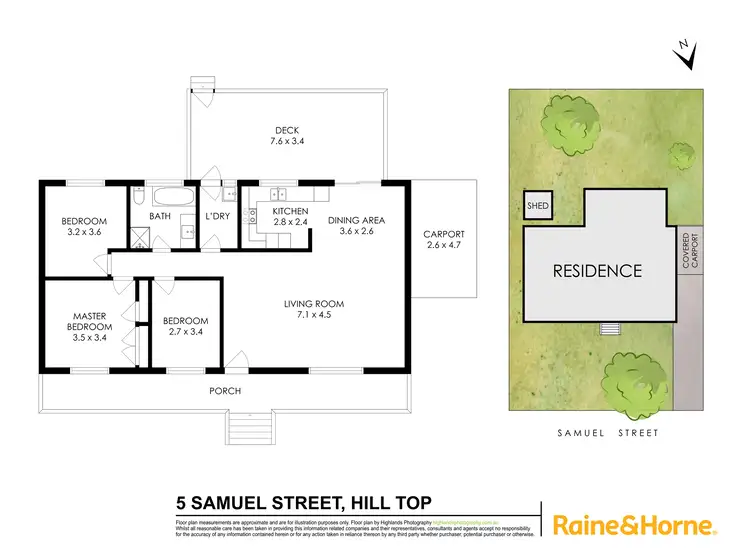 Floorplan of Homely house listing, 5 Samuel Street, Hill Top NSW 2575