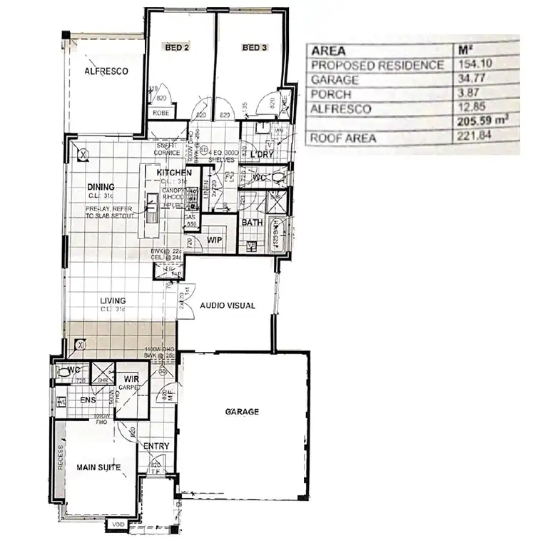 Floorplan of Homely house listing, 52 Gallon Way, Byford WA 6122