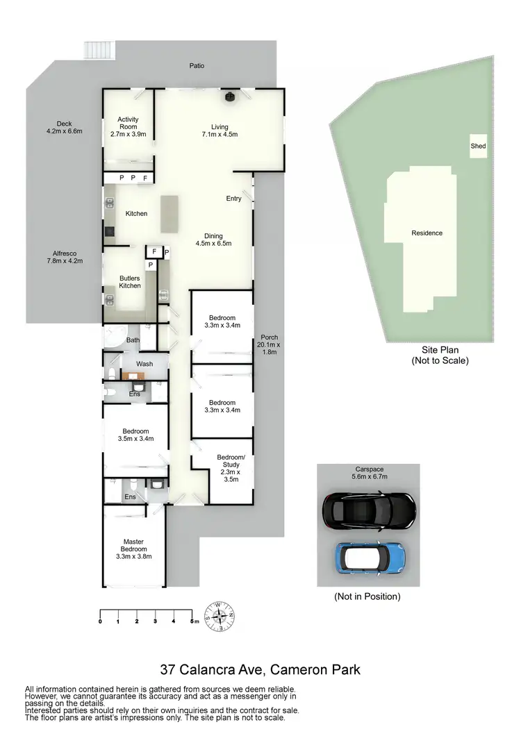 Floorplan of Homely house listing, 37 Calancra Avenue, Cameron Park NSW 2285