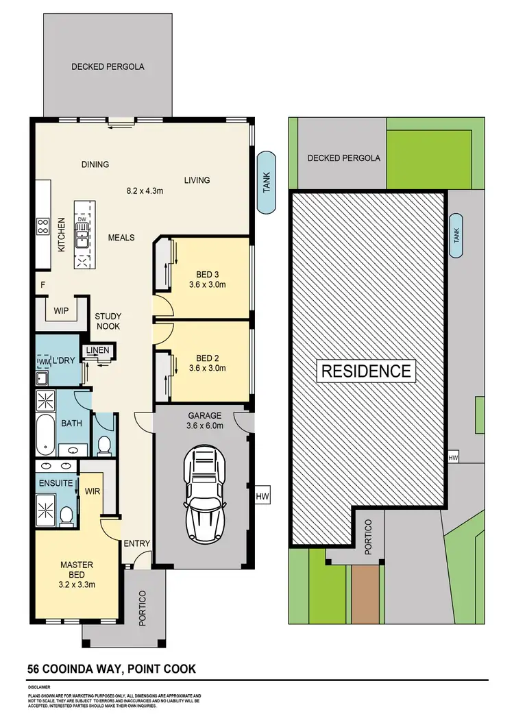 Floorplan of Homely house listing, 56 Cooinda Way, Point Cook VIC 3030