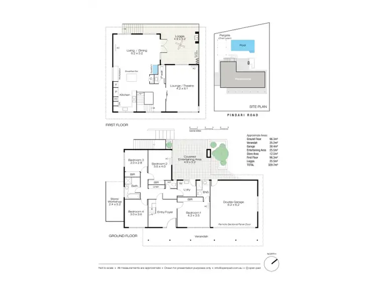 Floorplan of Homely house listing, 32 Pindari Road, City Beach WA 6015