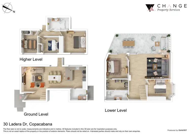 Floorplan of Homely house listing, 30 Ladera Drive, Copacabana NSW 2251