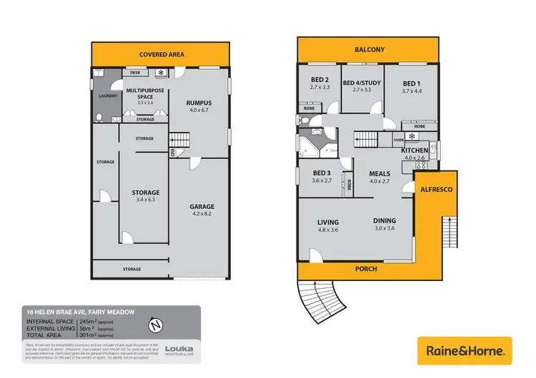 Floorplan of Homely house listing, 16 Helen Brae Avenue, Fairy Meadow NSW 2519