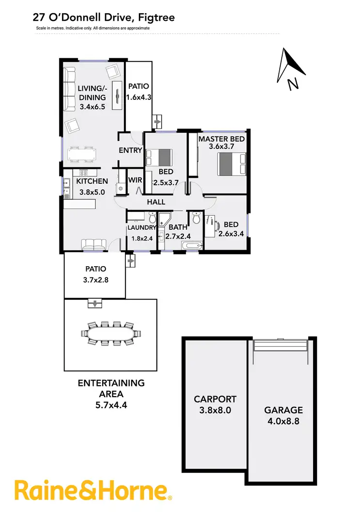 Floorplan of Homely house listing, 27 O'Donnell Drive, Figtree NSW 2525
