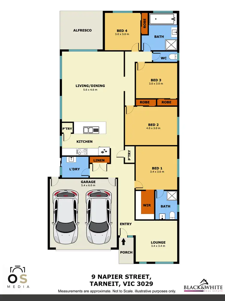 Floorplan of Homely house listing, 9 Napier Street, Tarneit VIC 3029