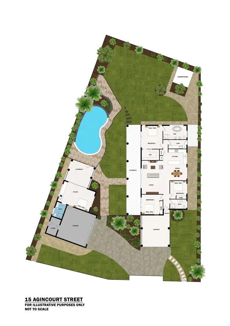 Floorplan of Homely house listing, 15 Agincourt Street, Port Douglas QLD 4877