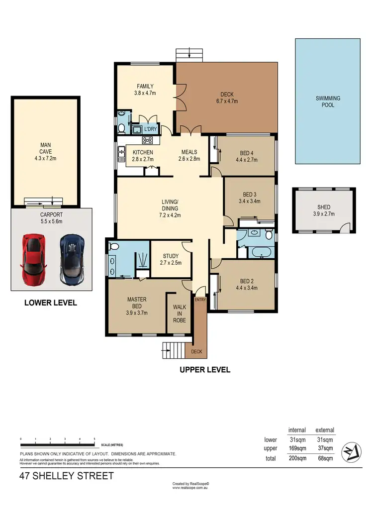 Floorplan of Homely house listing, 47 Shelley Street, Cannon Hill QLD 4170