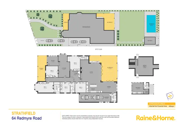 Floorplan of Homely house listing, 64 Redmyre Road, Strathfield NSW 2135