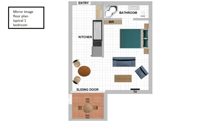 Floorplan of Homely unit listing, 60/70-76 Davidson Street (MANTRA PORTSEA), Port Douglas QLD 4877