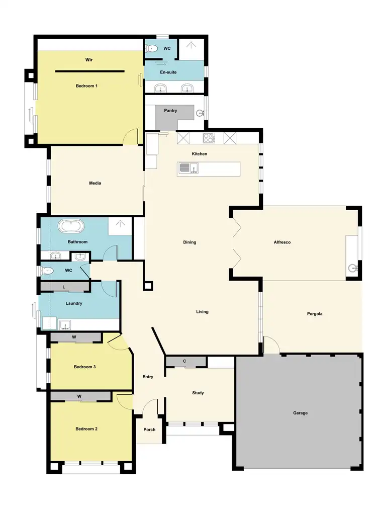 Floorplan of Homely house listing, 16 Beveridge Street, Ararat VIC 3377