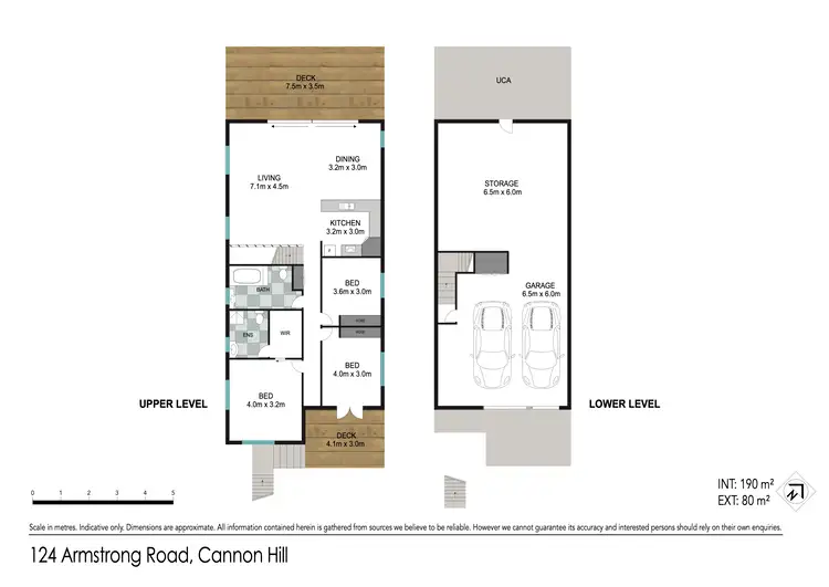 Floorplan of Homely house listing, 124 Armstrong Road, Cannon Hill QLD 4170