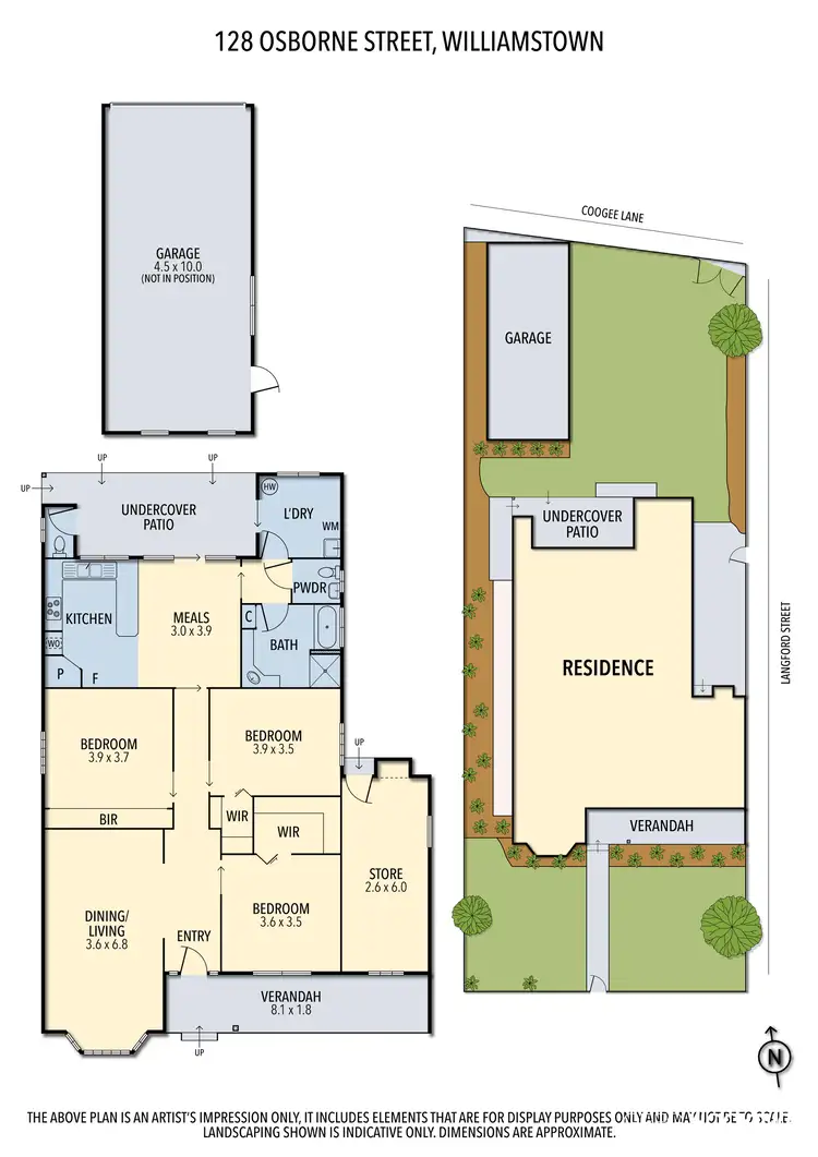 Floorplan of Homely house listing, 128 Osborne Street, Williamstown VIC 3016