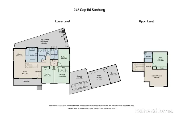 Floorplan of Homely house listing, 242 Gap Road, Sunbury VIC 3429