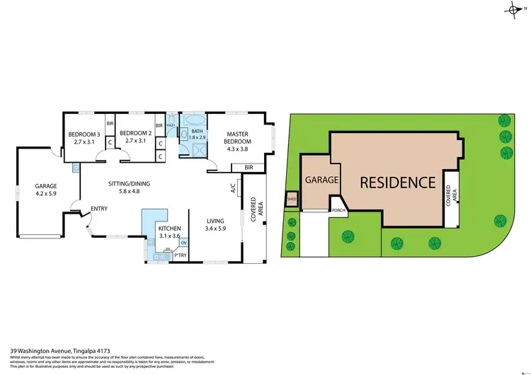 Floorplan of Homely house listing, 39 Washington Avenue, Tingalpa QLD 4173