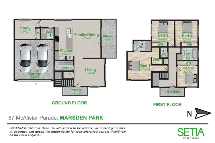 Floorplan of Homely house listing, 56/38-40 Mcalister Parade, Marsden Park NSW 2765