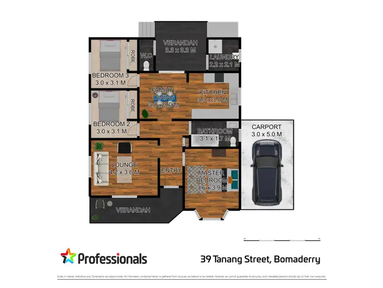 Floorplan of Homely house listing, 39 Tanang Street, Bomaderry NSW 2541