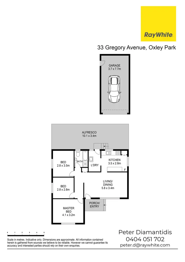 Floorplan of Homely house listing, 33 Gregory Avenue, Oxley Park NSW 2760