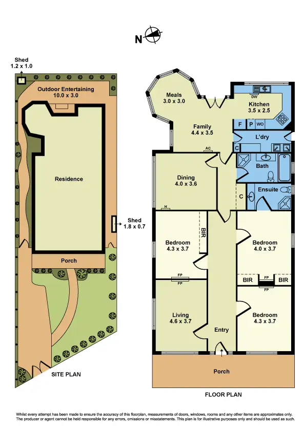 Floorplan of Homely house listing, 146 Douglas Parade, Williamstown VIC 3016