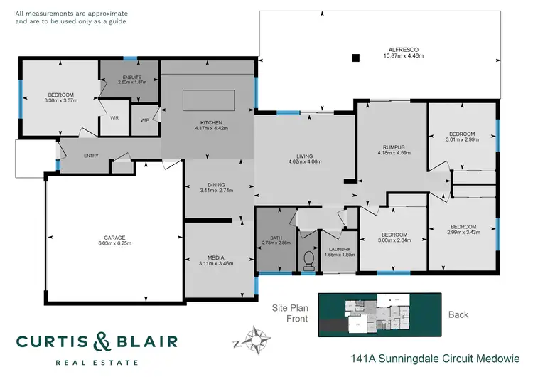 Floorplan of Homely house listing, 141a Sunningdale Circuit, Medowie NSW 2318