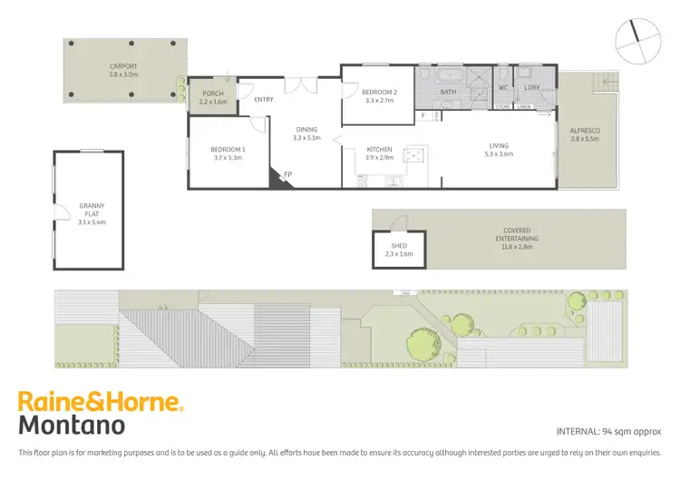Floorplan of Homely house listing, 20 Lennartz Street, Croydon Park NSW 2133