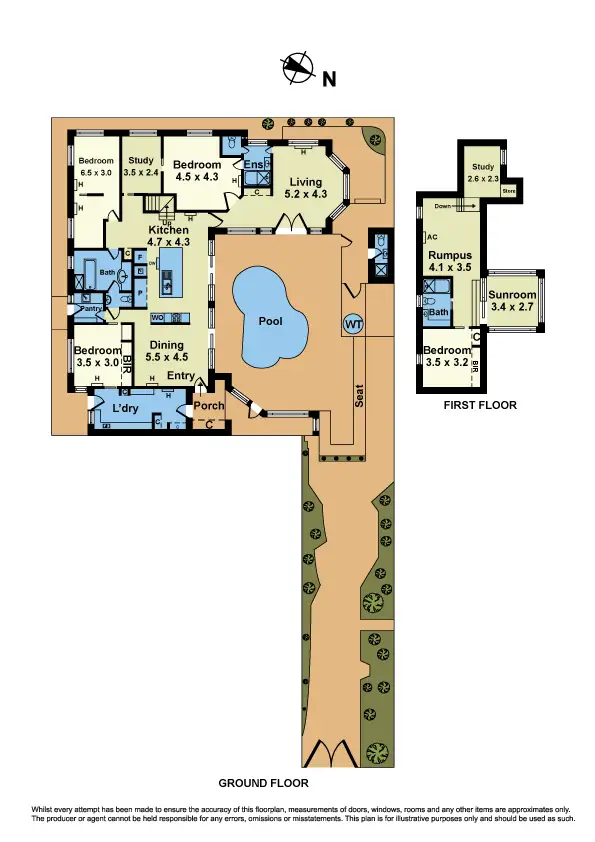 Floorplan of Homely house listing, 15A Federal Street, Williamstown VIC 3016